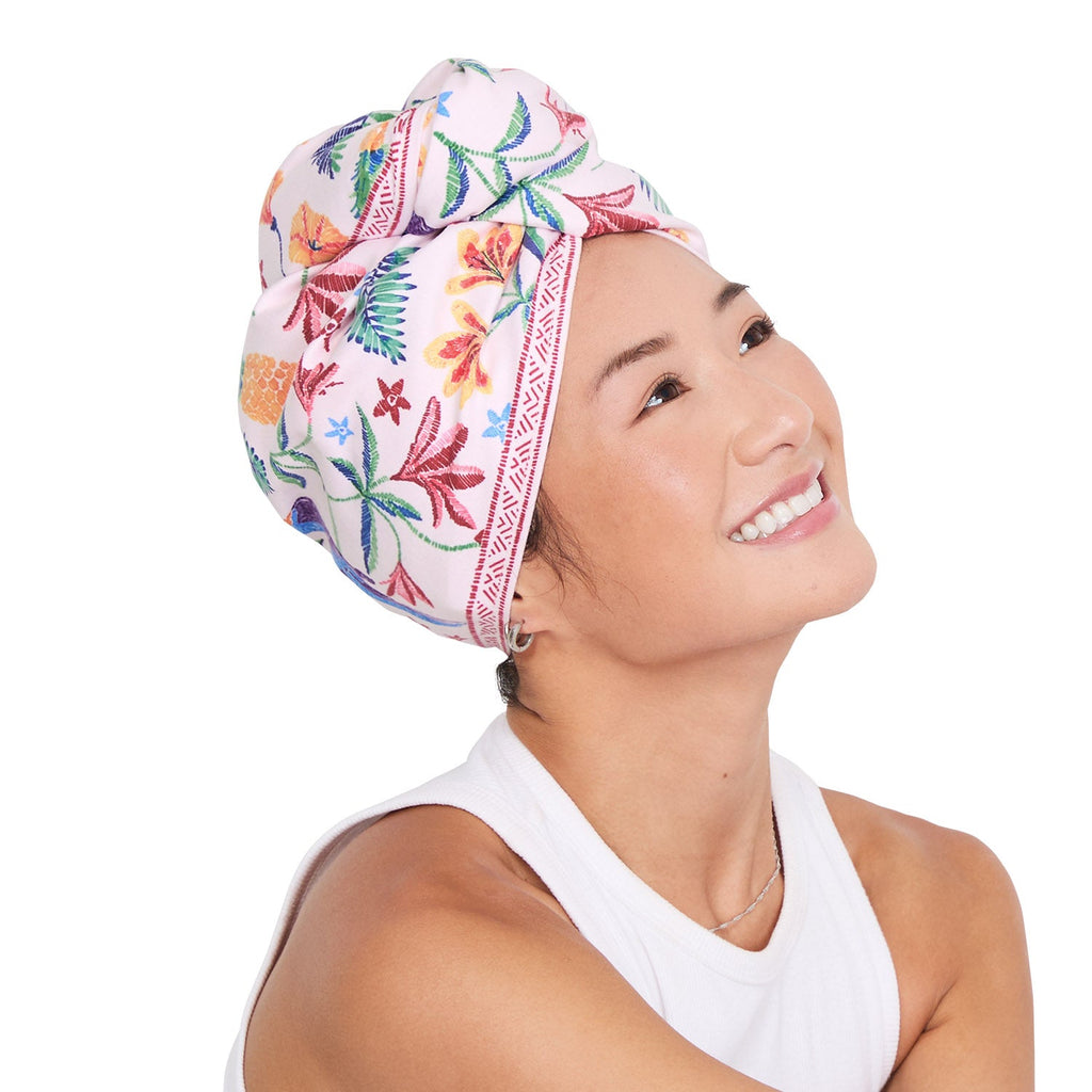 dock and bay hair wraps suede