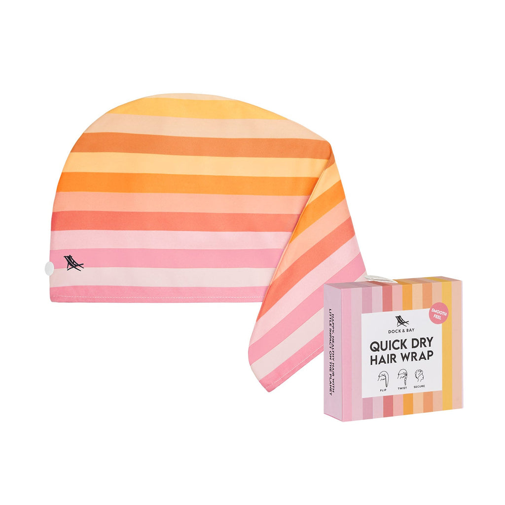 dock and bay hair wraps suede
