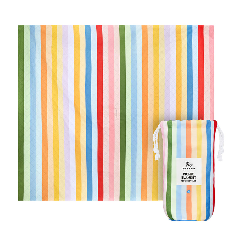 dock and bay picnic blanket