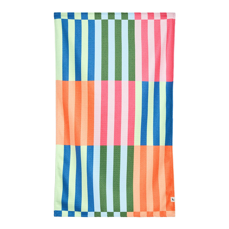 dock and bay tea towel