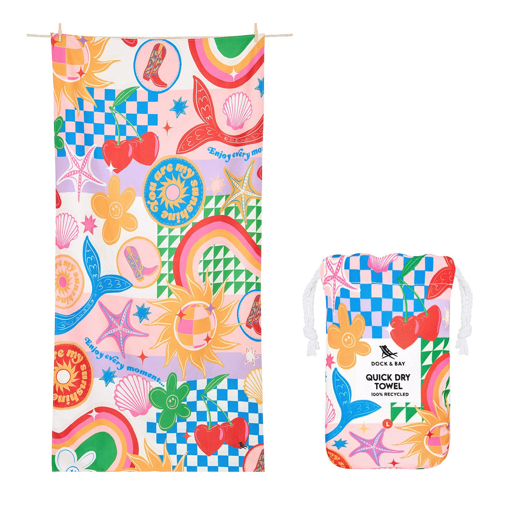 dock and bay kids towels beach