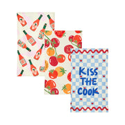 dock and bay tea towel