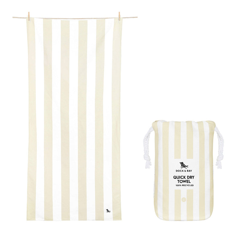 dock and bay towels beach