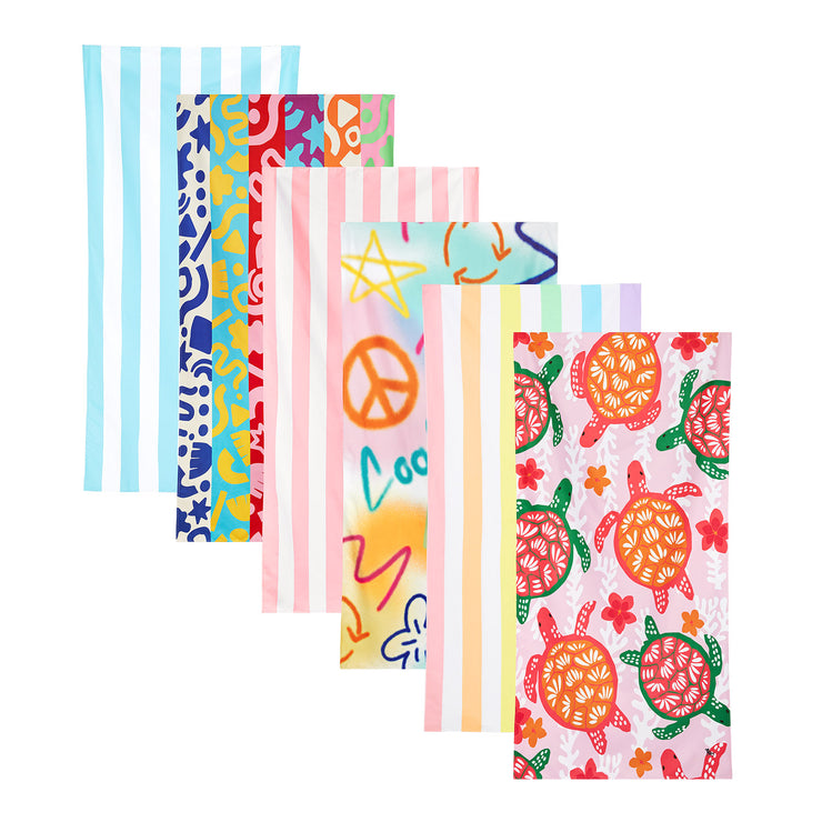 dock and bay kids towels beach