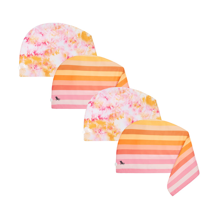 dock and bay hair wraps suede