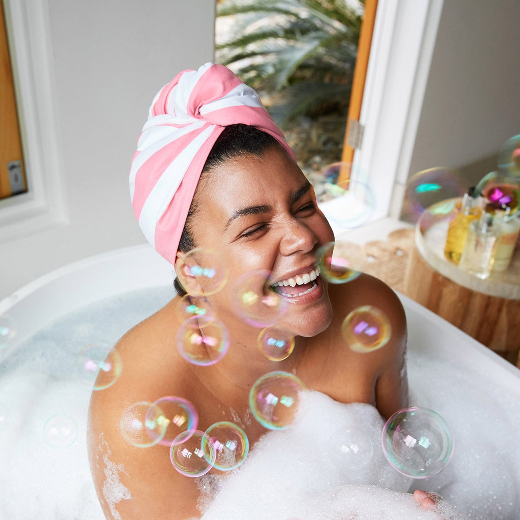 dock and bay hair wraps suede