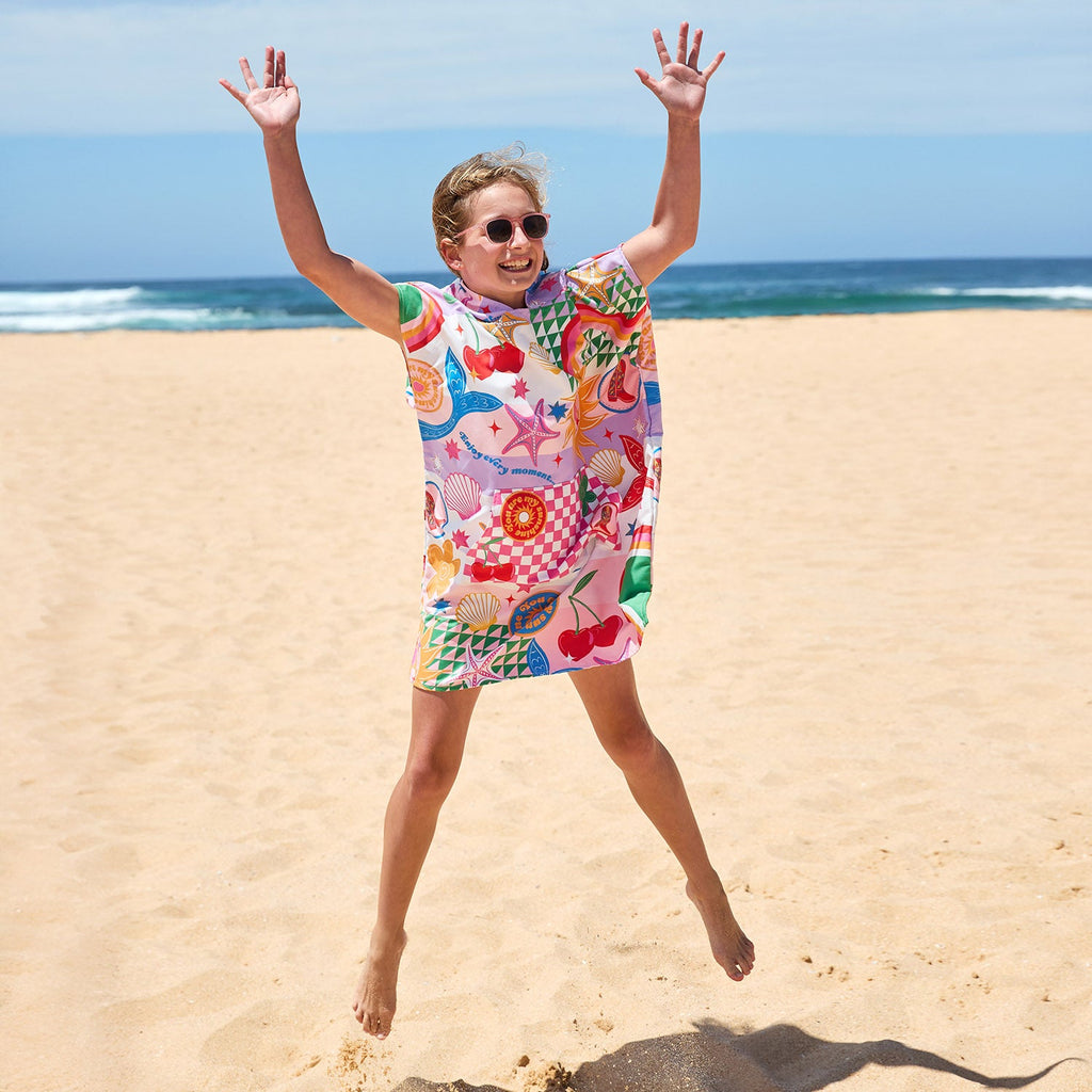 dock and bay poncho kids