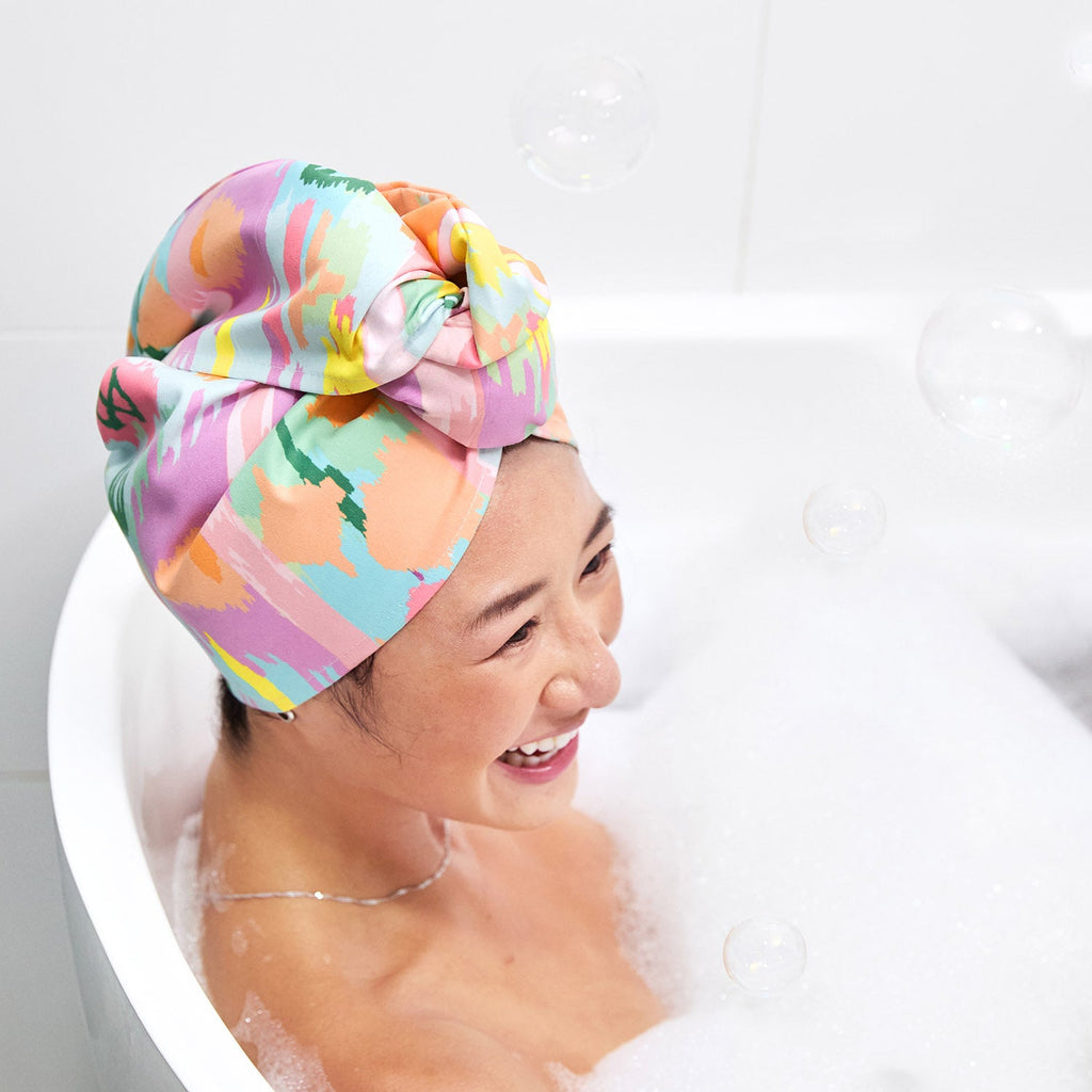 dock and bay hair wraps suede