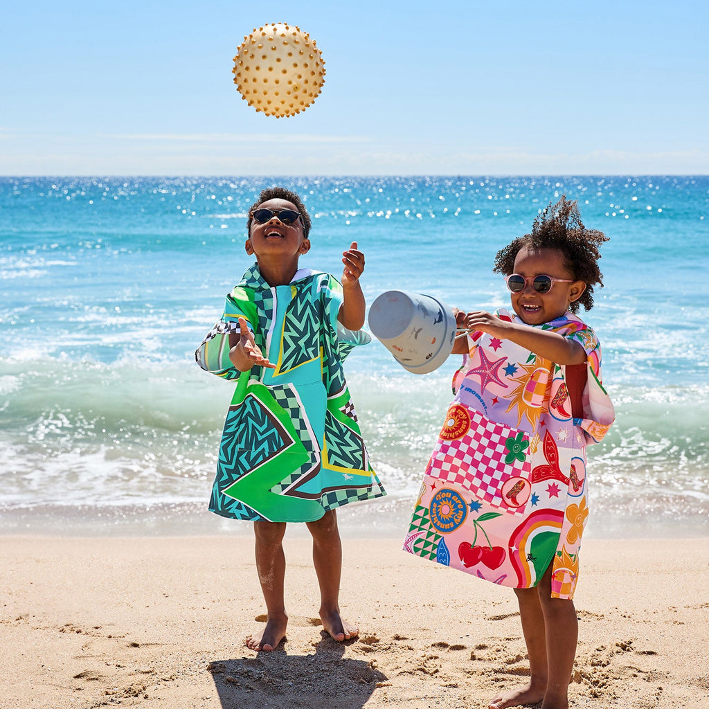 dock and bay poncho kids