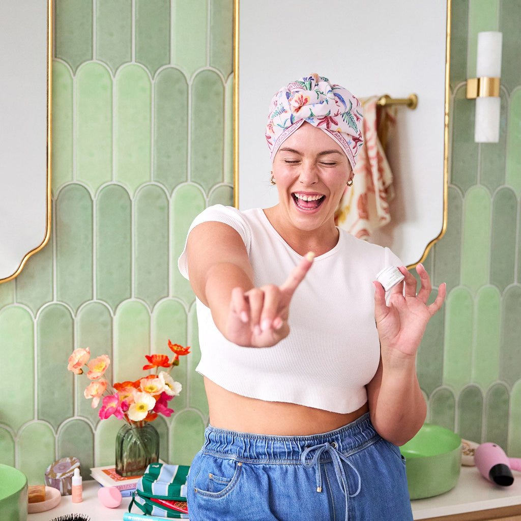 dock and bay hair wraps suede