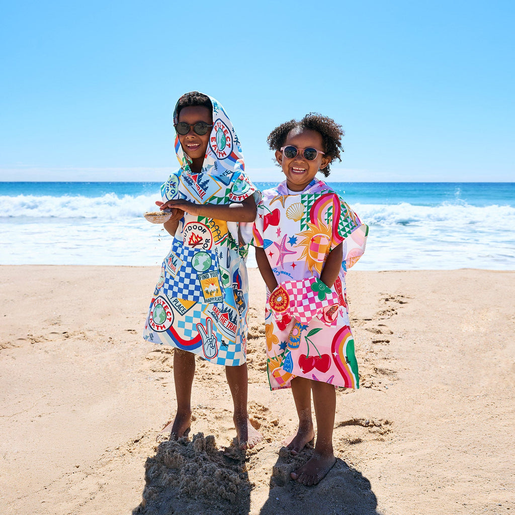dock and bay poncho kids