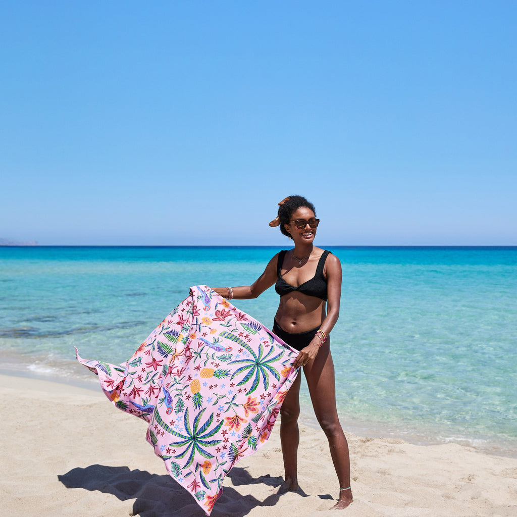 dock and bay towels beach