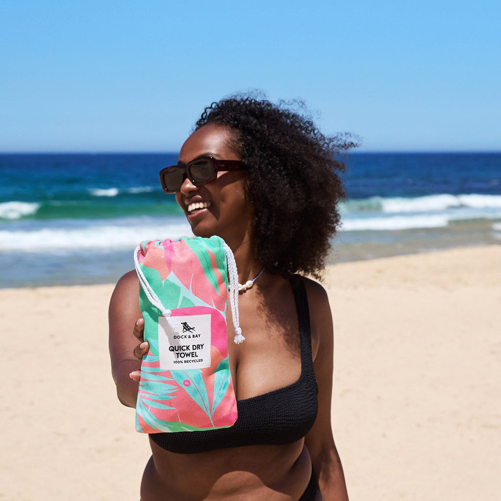 dock and bay towels beach