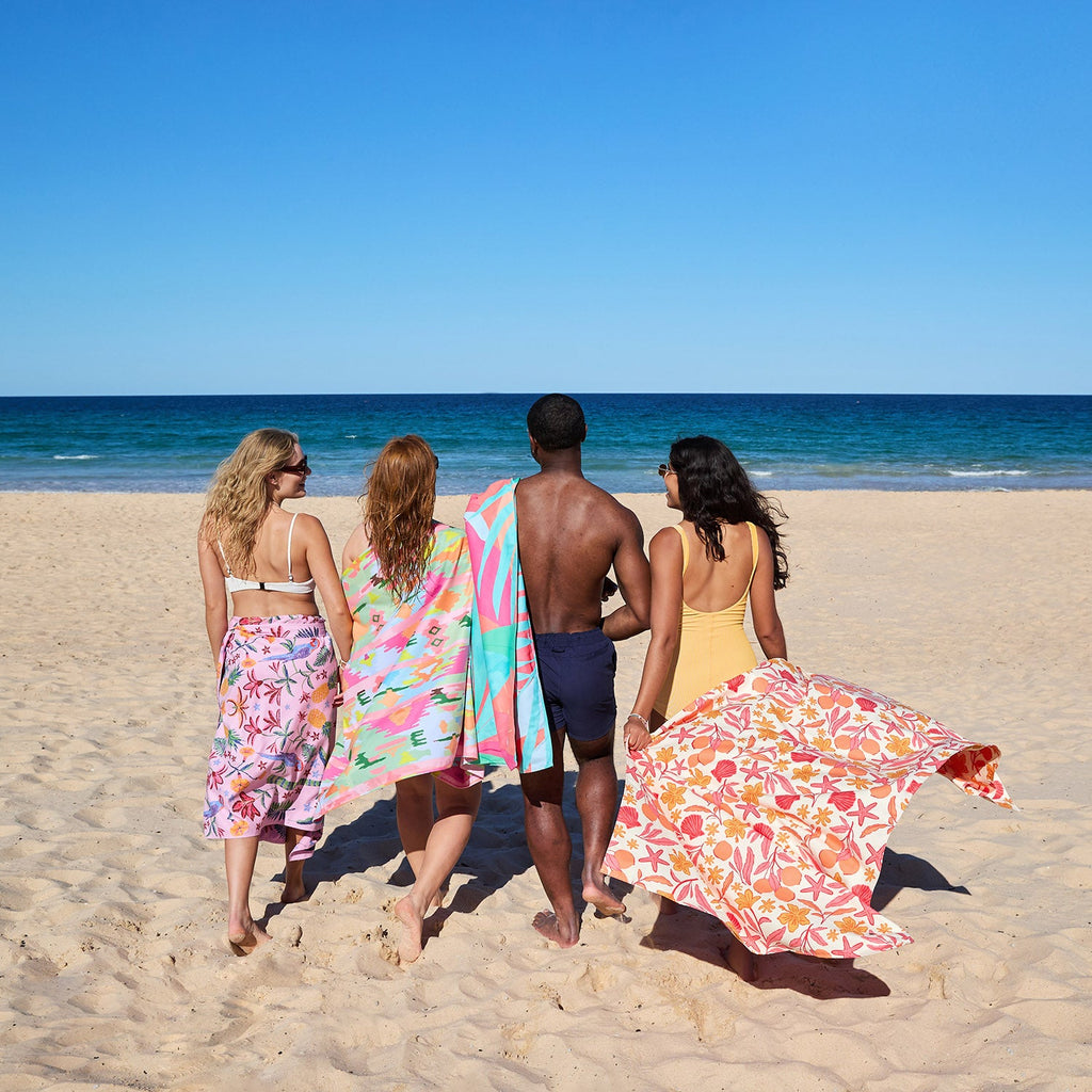 dock and bay towels beach