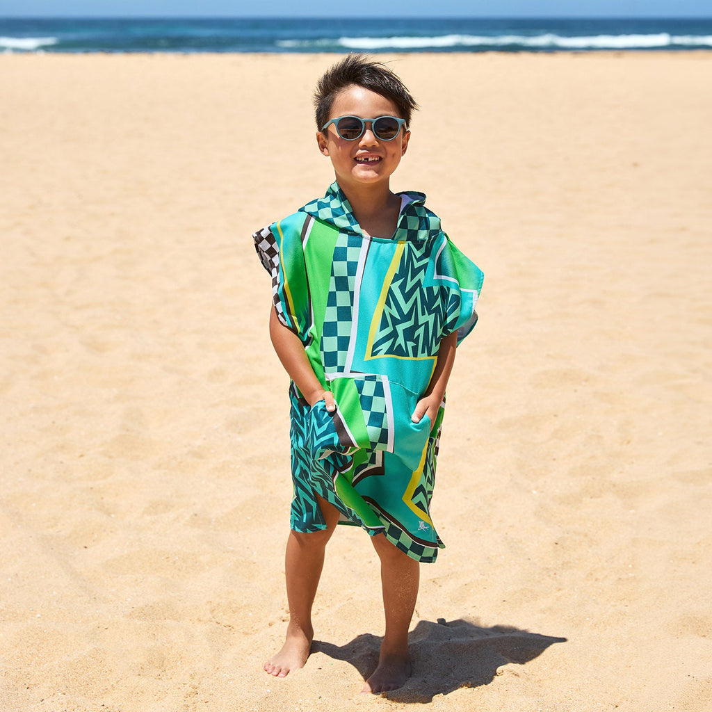 dock and bay poncho kids