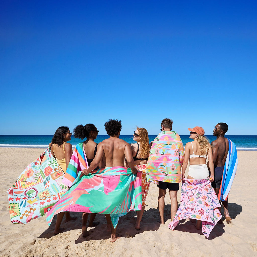 dock and bay towels beach