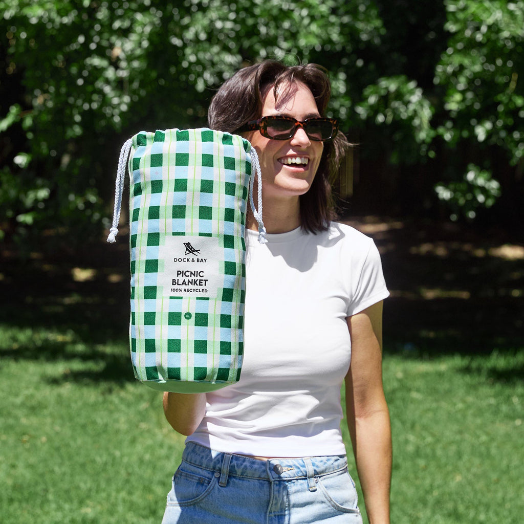 dock and bay picnic blanket