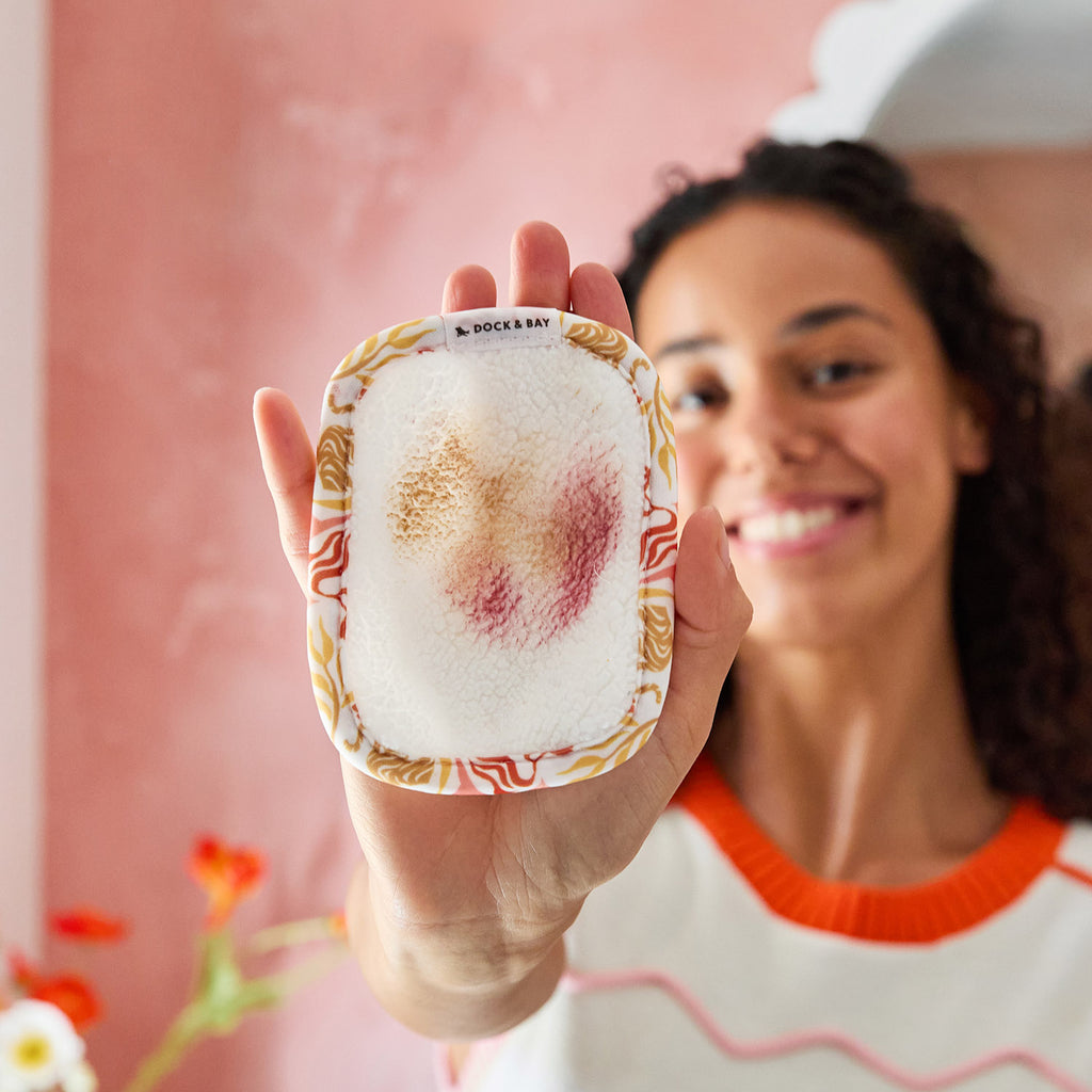 dock and bay gift box hair wrap & makeup remover