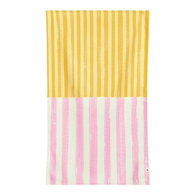 dock and bay tea towel