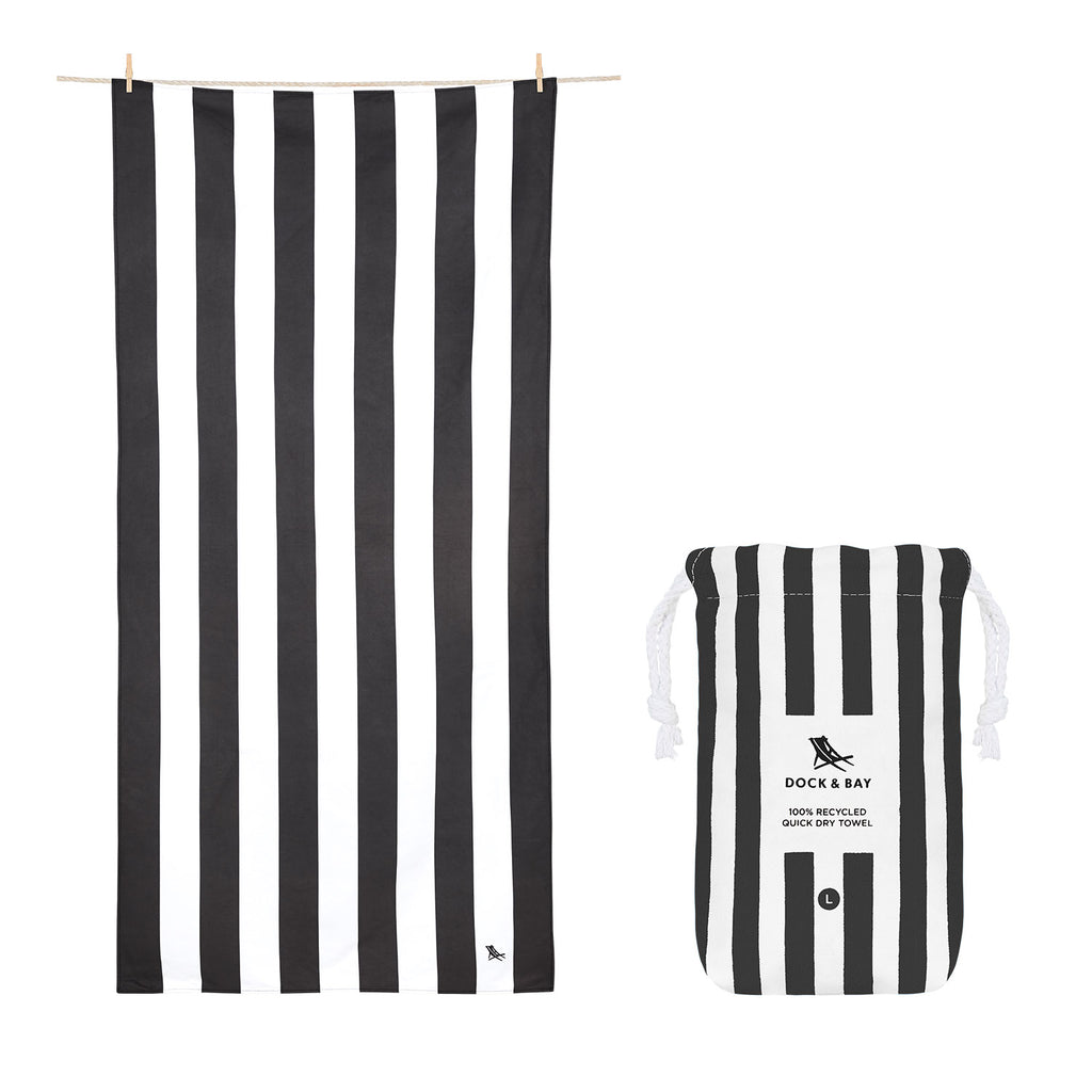 dock and bay towels beach
