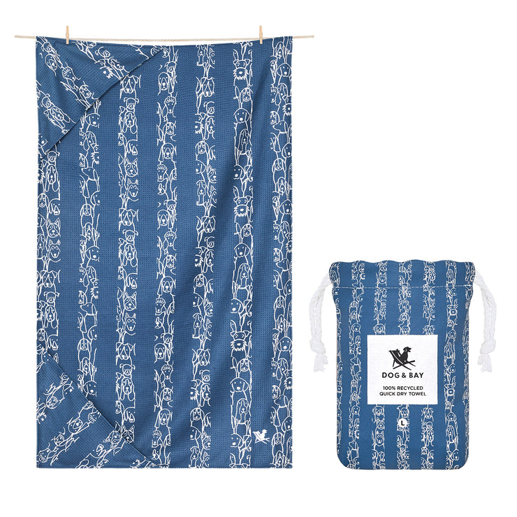 dock and bay dog towels