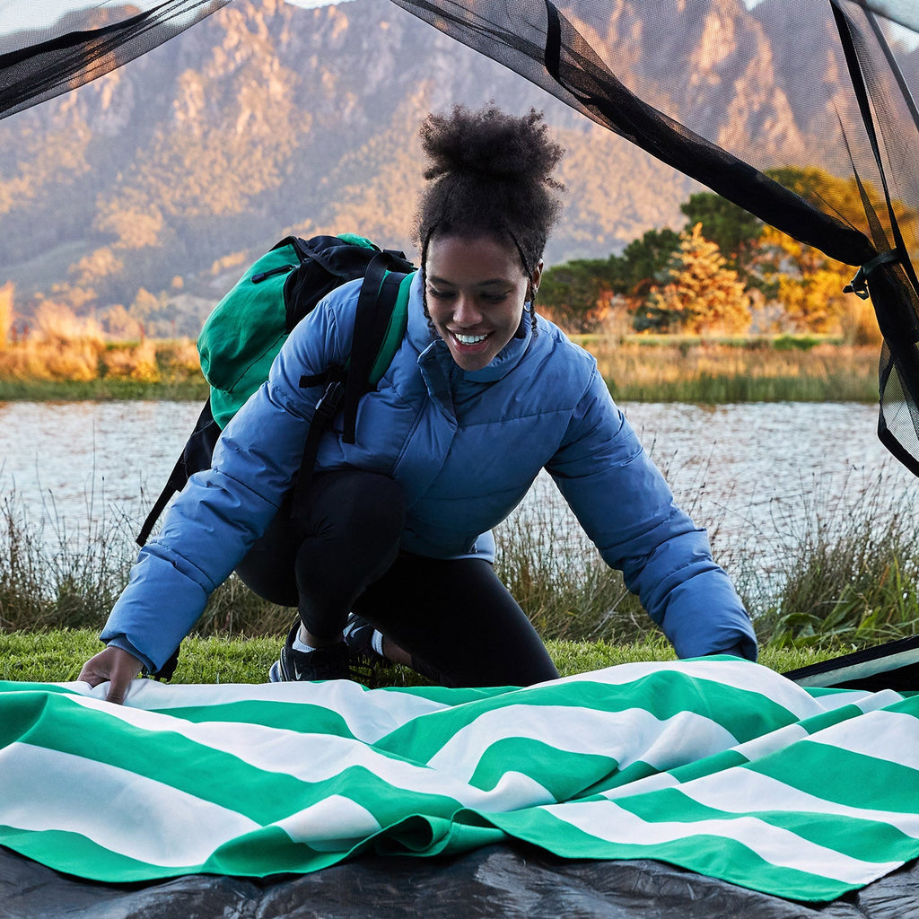dock and bay towels beach