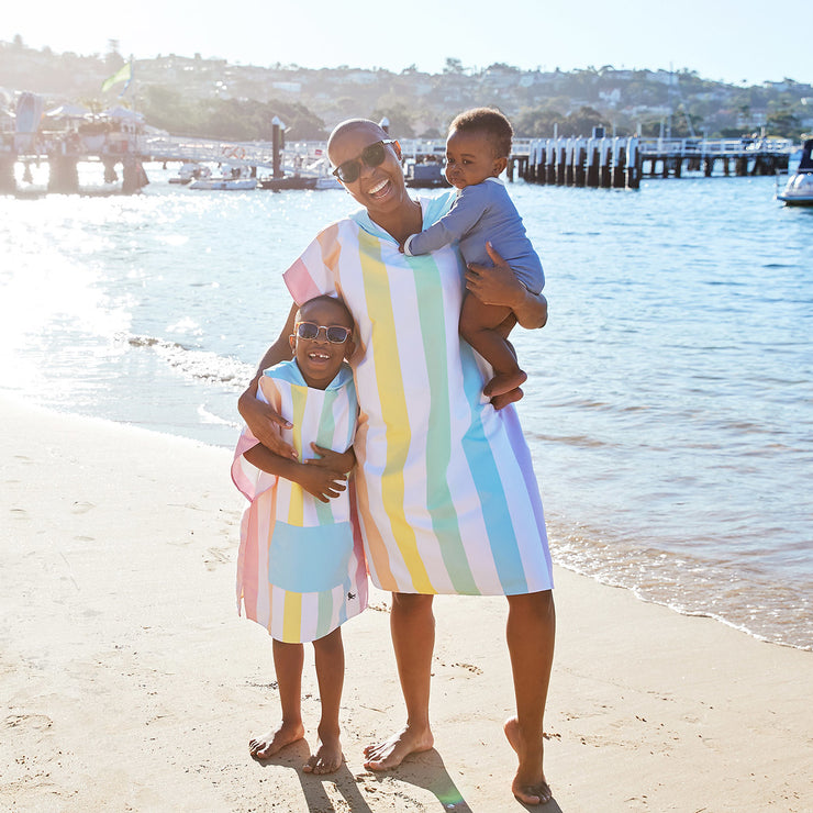 dock and bay poncho kids