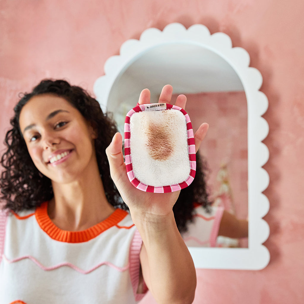 dock and bay gift box hair wrap & makeup remover