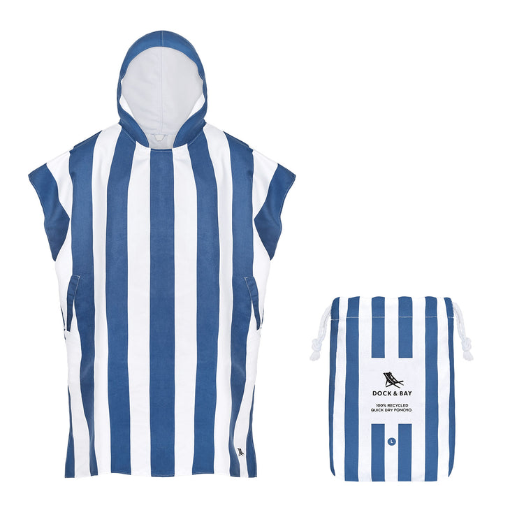 dock and bay the water sports bundle beach towels (4) & ponchos (4)