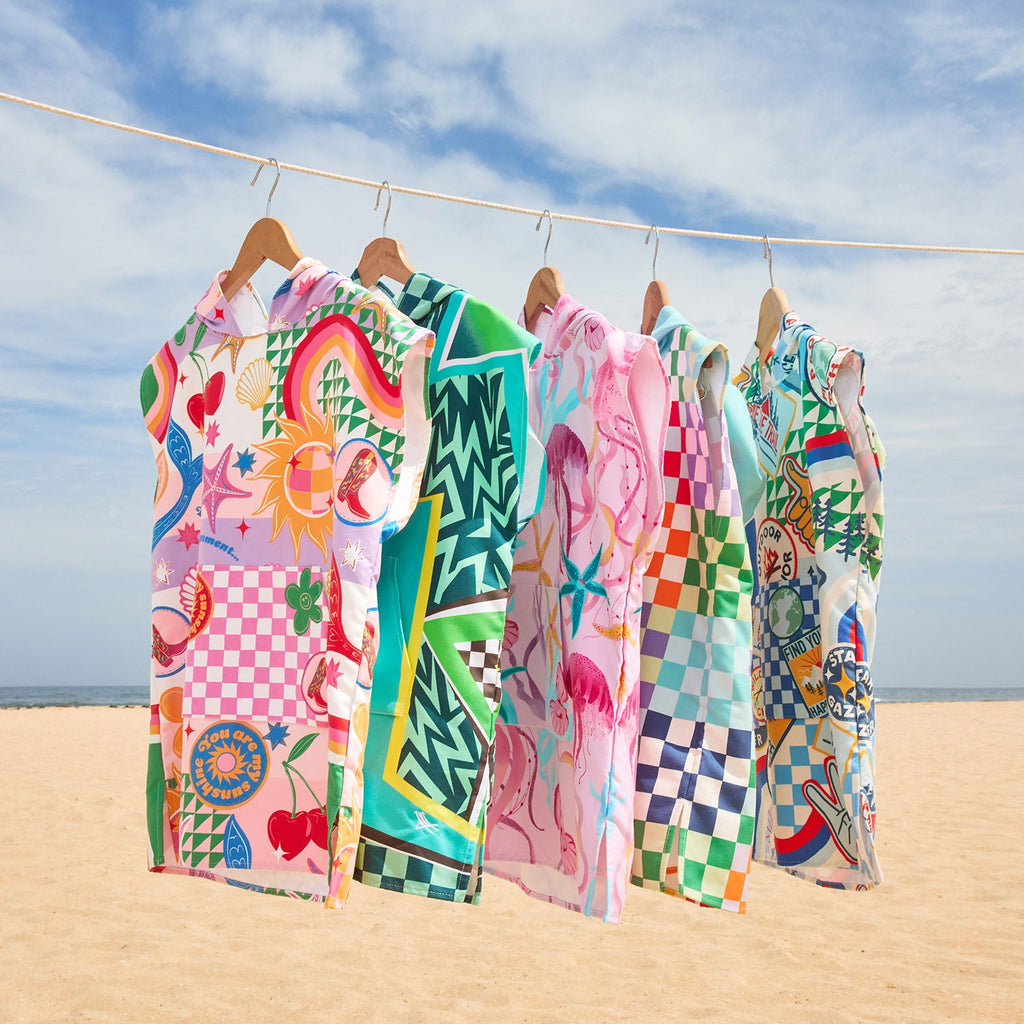 dock and bay poncho kids