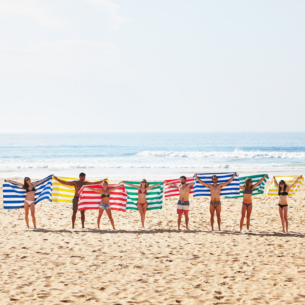 dock and bay towels beach