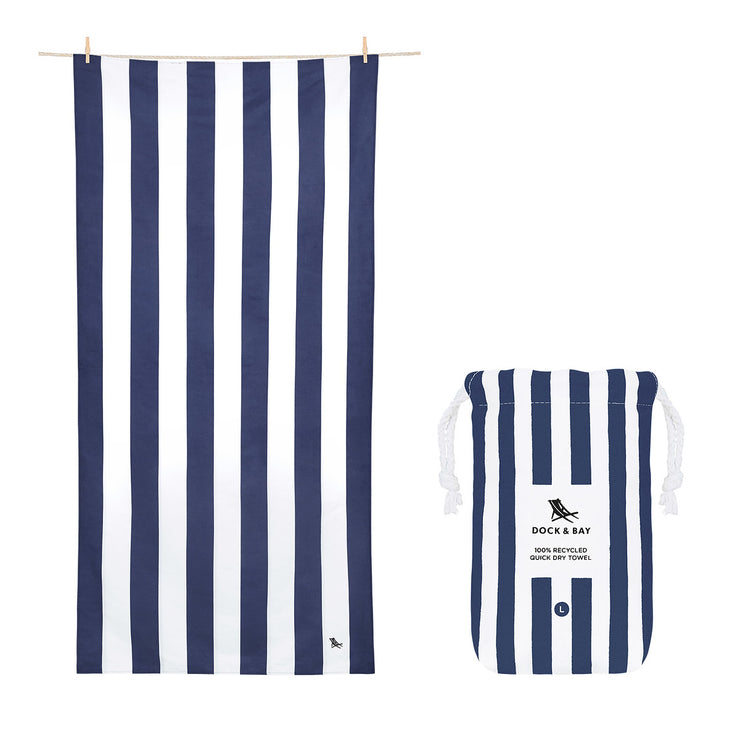 dock and bay beach towel + bag bundle