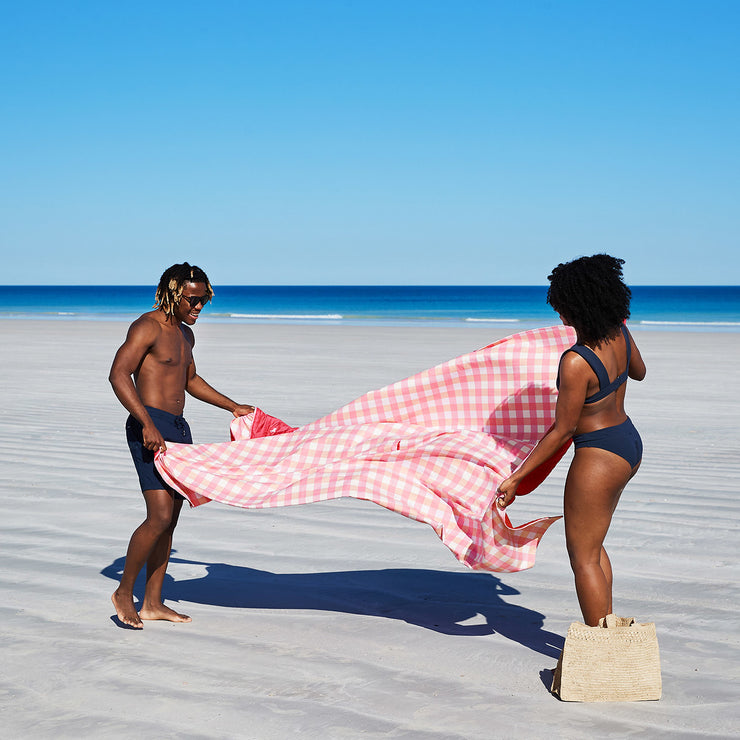 dock and bay picnic blanket