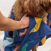 dock and bay towels dog