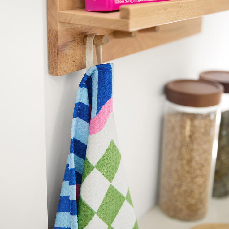 dock and bay tea towel