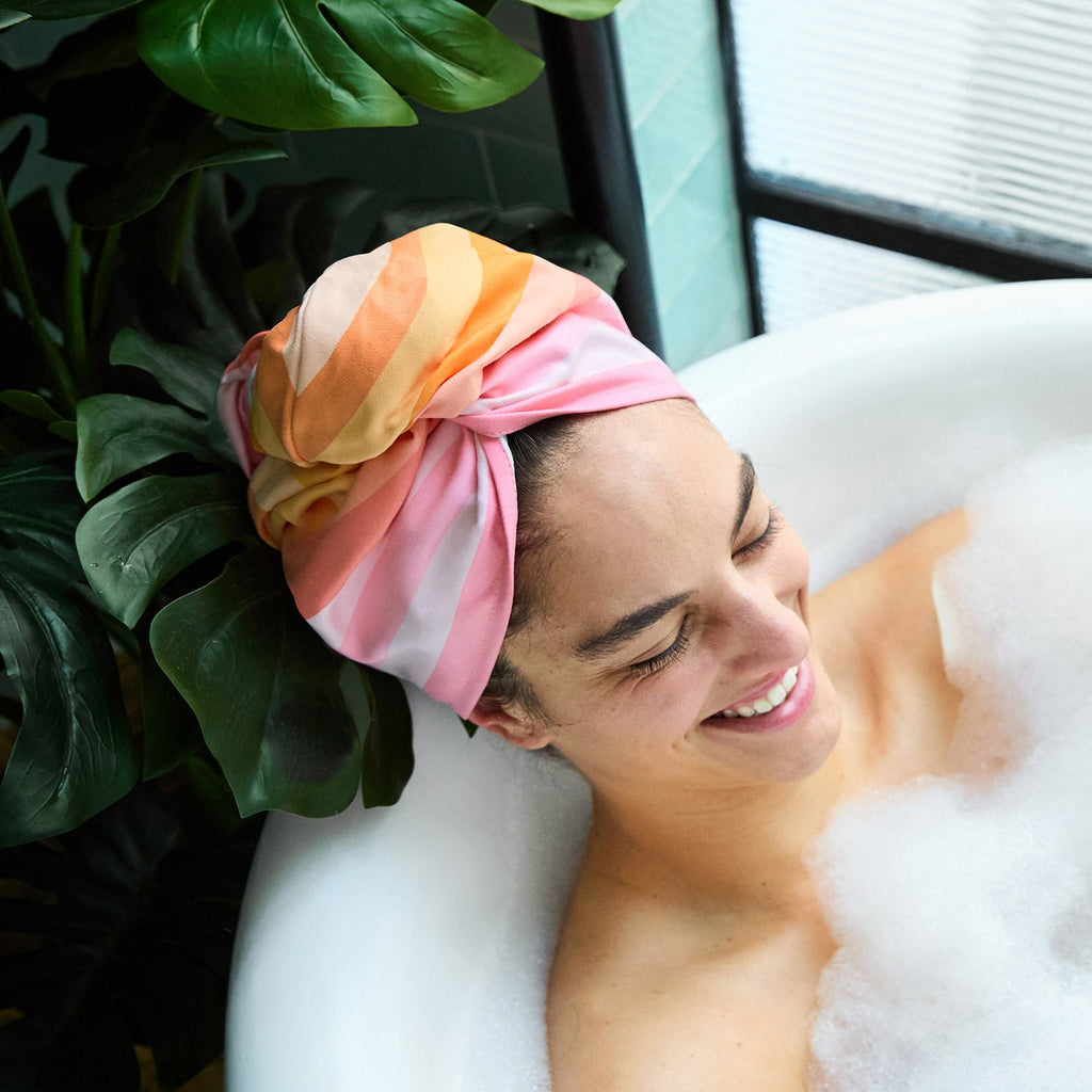 dock and bay hair wraps suede