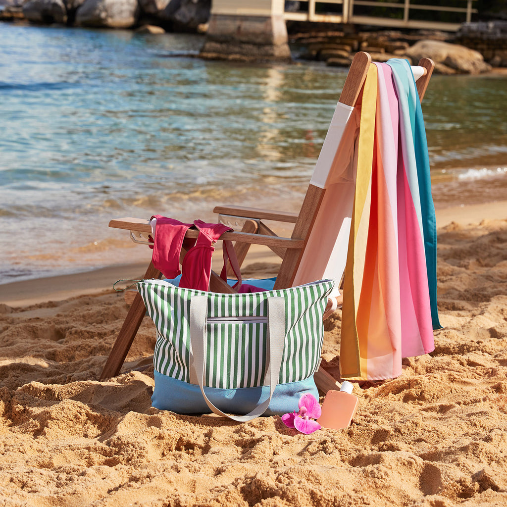 dock and bay towels beach