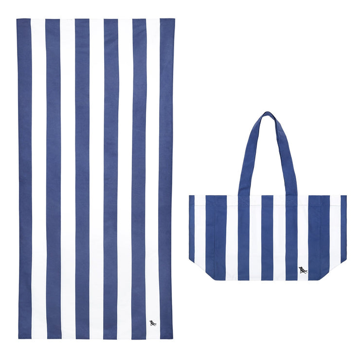Dock & Bay Towel + Bag Bundle - Whitsunday Blue
