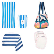 Dock & Bay Beach Towel + Bag + Hair Wrap + Makeup Remover - Set A