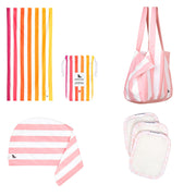 Dock & Bay Beach Towel + Bag + Hair Wrap + Makeup Remover - Set A