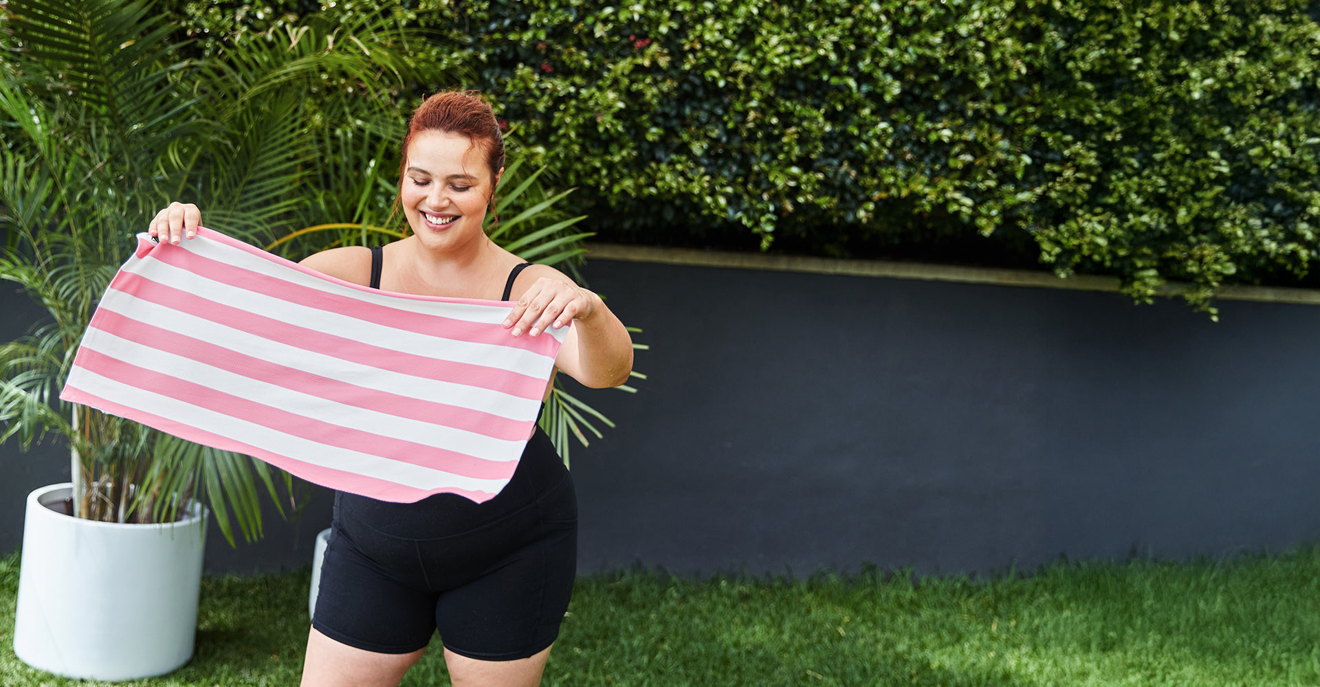 Dock & Bay Cooling Gym Towel - Malibu Pink