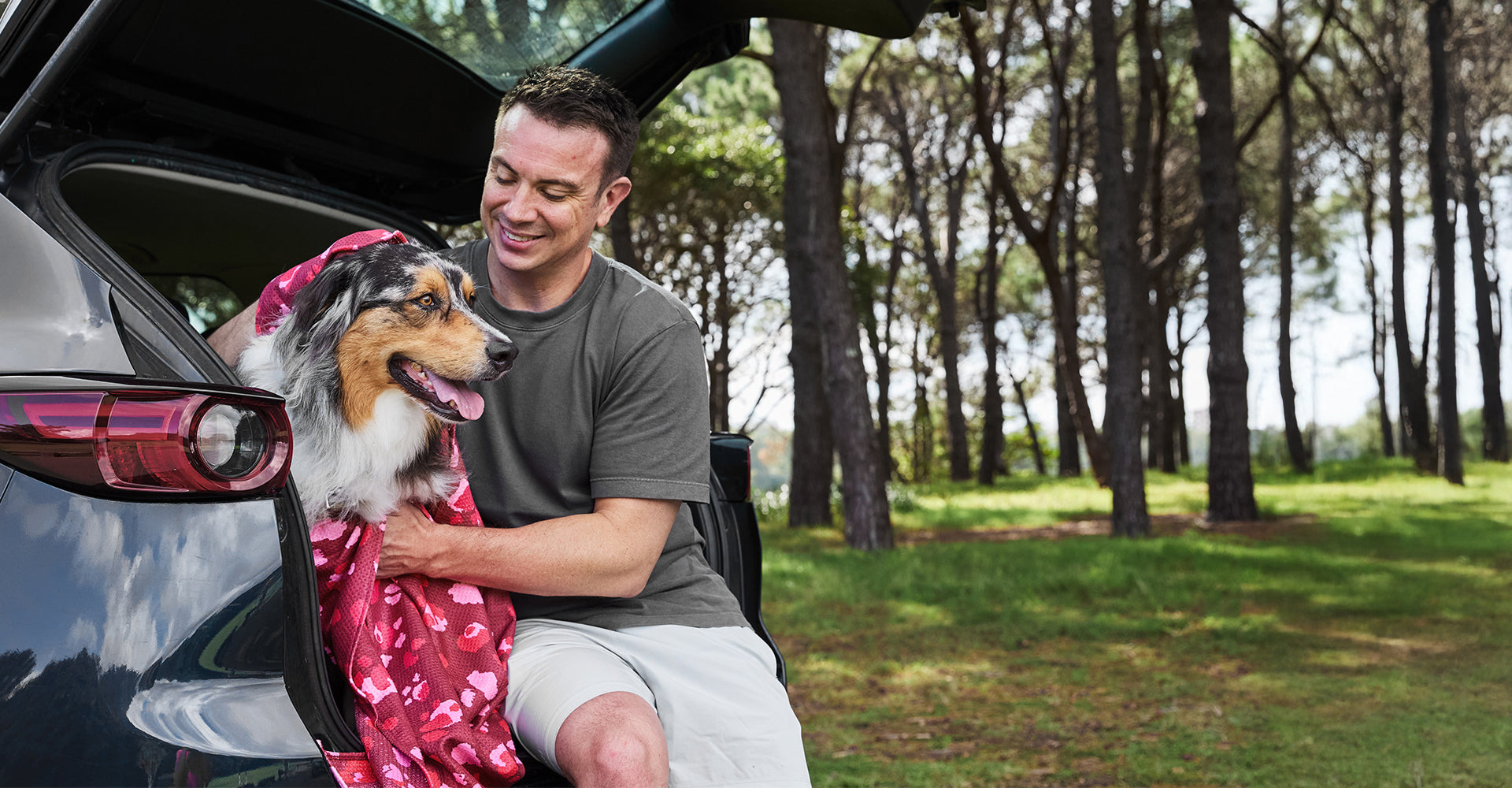 Dock & Bay Dog Towel - Pink Paws