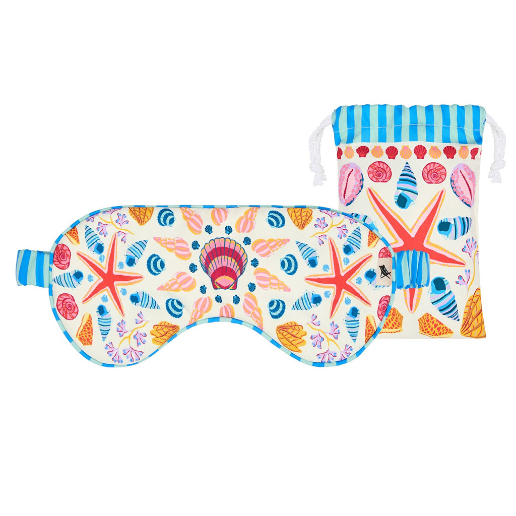 Eye Mask - Seashell Soiree