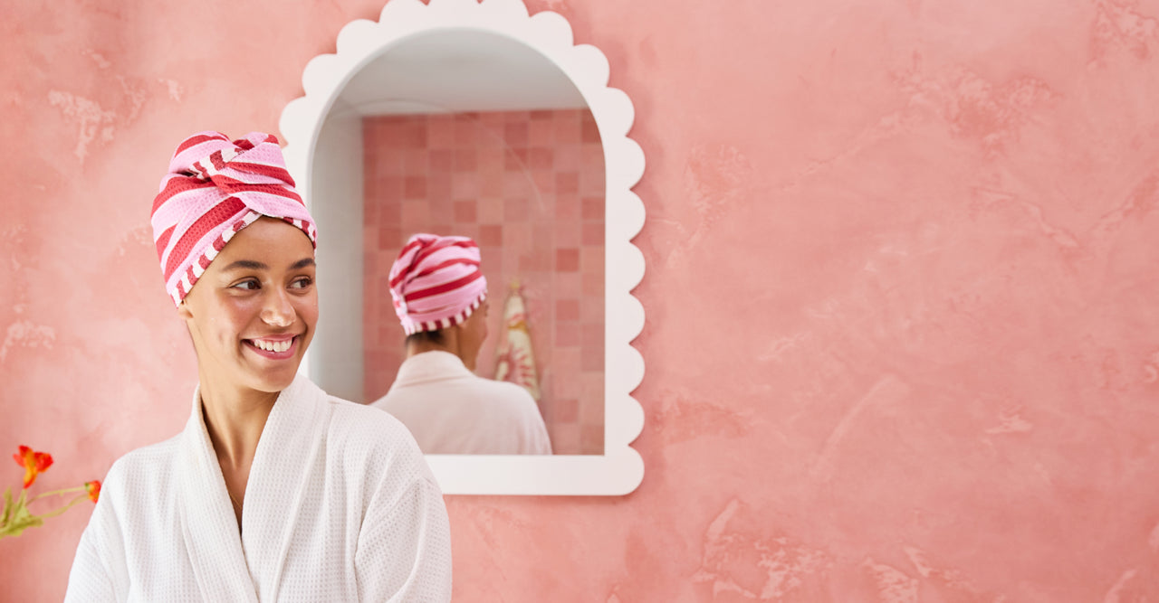 Dock & Bay Hair Wrap - Cherry Bomb