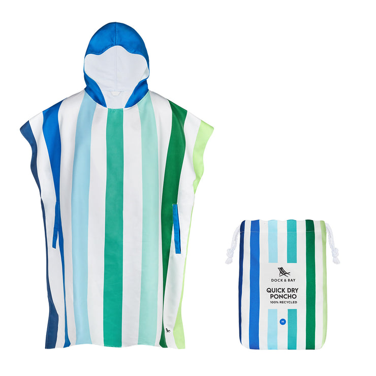 Dock & Bay Poncho - Adults - Lazy River