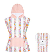 Dock & Bay Poncho Kids - Pink Power