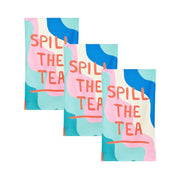 Dock & Bay Tea Towels - Spill The Tea (Set of 3)