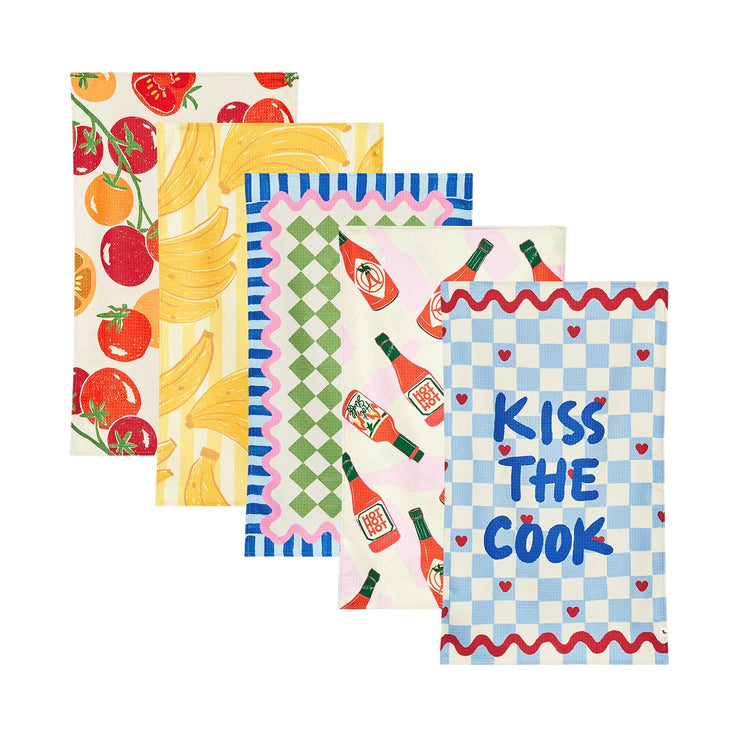 Dock & Bay Tea Towels - Dinner Party