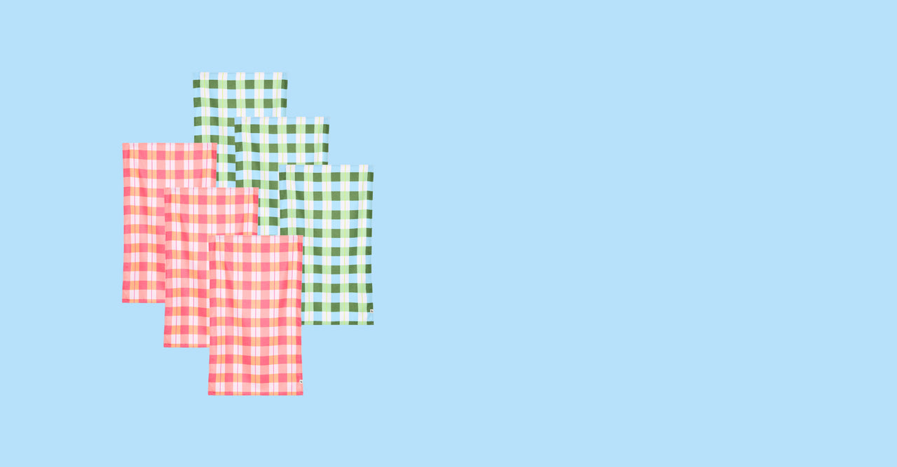 Dock & Bay Tea Towel - Fruit Cocktail (Set of 6)