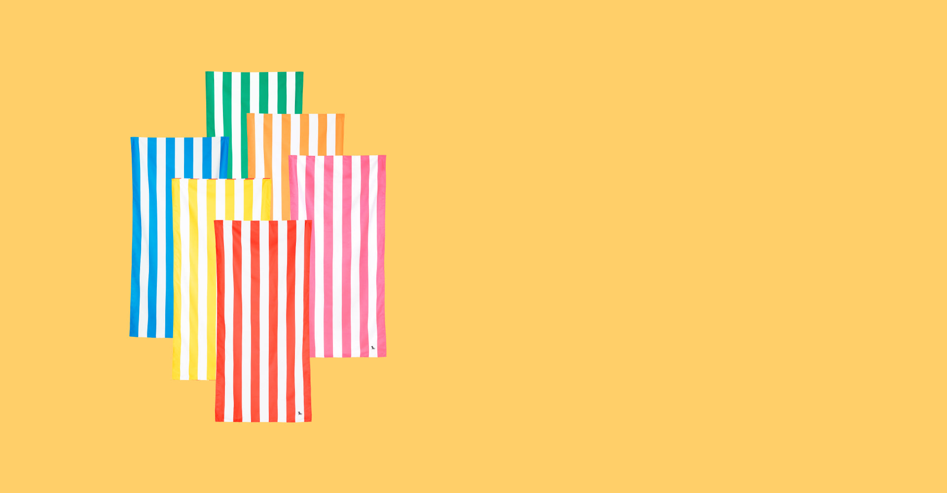 Dock & Bay Quick Dry Towels - Rainbow Flow (Set of 6)